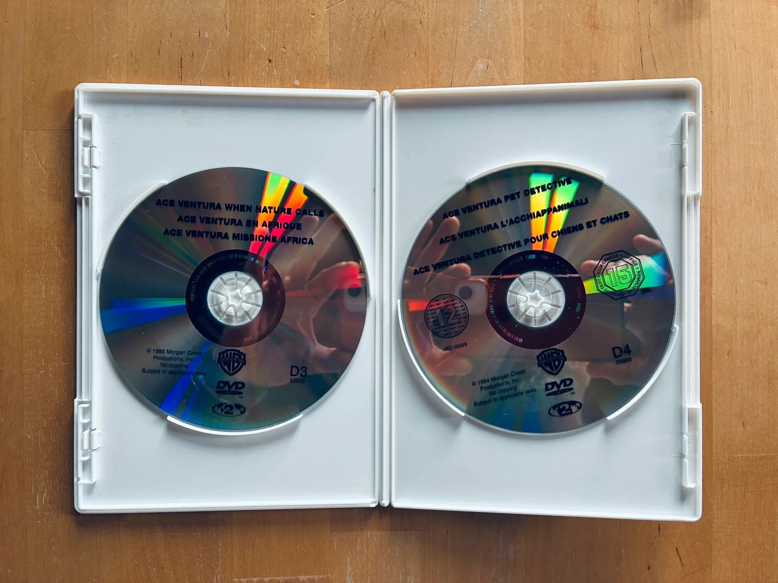 DVD duplo slim Ace Ventura e Ace Ventura na África Jim Carrey. – photo 2